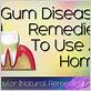 how to self treat gum disease