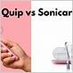 quip toothbrush compared to sonicare