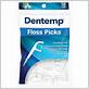 dentemp disposable floss picks mint 50 each