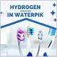 dentist advise add hydrogen proxide to waterpik