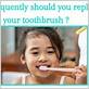 how frequently should you change your toothbrush