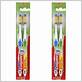 2 pack toothbrushes