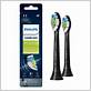 2 philips sonicare snap-on diamondclean electric toothbrush brush heads