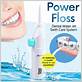air powered dental water jet teeth cleaner by power floss