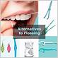 alternatives for dental floss