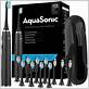 aquasonic - ultrasonic toothbrush ultimate bundle - black