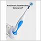 are all electric toothbrushes waterproof