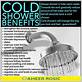 are cold showers healthier