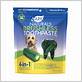 ark naturals brushless toothpaste medium dental dog chews