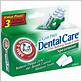 arm and hammer dental care chewing gum