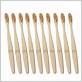 bamboo toothbrush bristles material