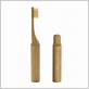 bamboo travel toothbrush holder