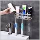 bathroom toothbrush and soap holder wall mounted