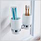 bathroom wall toothbrush holder