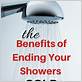 benefits of ending shower with cold water