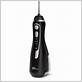 black cordless advanced water flosser