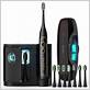 black electric toothbrush with uv light