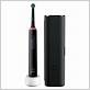 black travel electric toothbrush