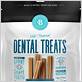 bones & chews all-natural dental chew sticks 32 count