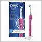 braun oral b pink electric toothbrush