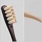 bristle toothbrush made of