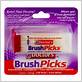 brush picks for teeth