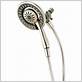 brushed nickel handheld shower heads