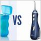 burst vs waterpik water flosser