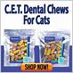 c.e.t. dental chews for cats