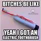 can't afford an electric toothbrush meme