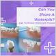 can a waterpik be shared