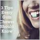 can chewing gum help gum disease