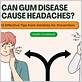 can gum disease case headaches