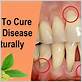 can gum disease heal naturally