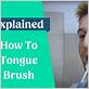 can i clean my tongue with my toothbrush