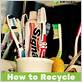 can i recycle toothbrushes