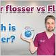 can i use water flosser instead of flossing