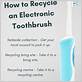 can you recycle electric toothbrushes uk