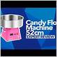 candy floss machine clicks