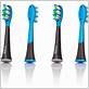 caripro ultrasonic electric toothbrush with 2 replacement brush heads