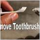 changing toothbrush head