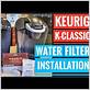 changing waterpik k-50 k50 water filter system