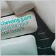 chewing gum dental health