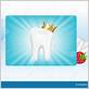 chewing gum with dental crown