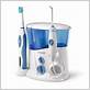 circular electric toothbrush and waterpik