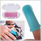 cloth finger toothbrush for dogs