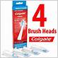 colgate omron proclinical triple clean 4 electric toothbrush brush heads