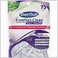 comfort clean back teeth floss picks