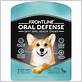compare oravet dental chews with frontline oral defense