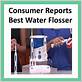 consumer reports water flossing